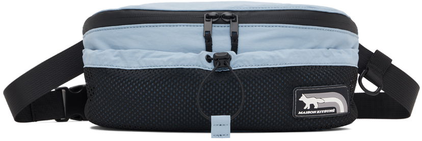 Midjeväska MAISON KITSUNÉ Waist Bag Blå | NM05171WQ4034