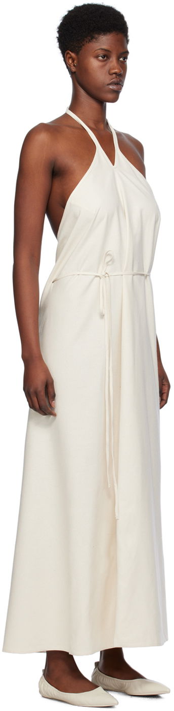 Klä Baserange Halterneck Maxi Dress Vit | DRMA-WS-SP24, 1