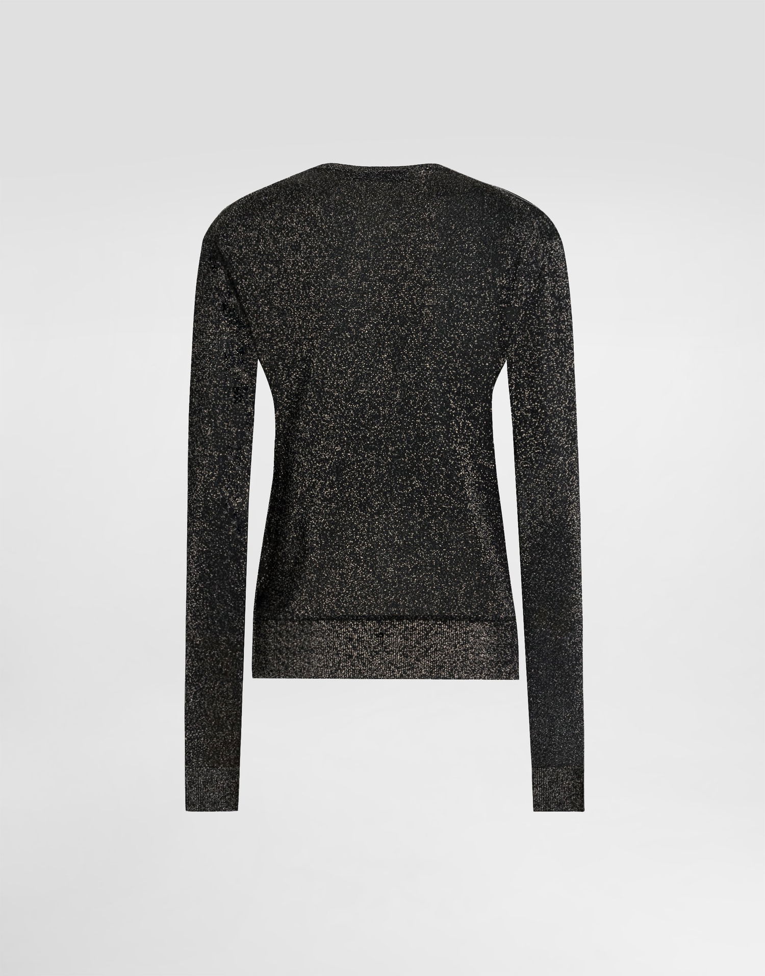Sweater Dolce & Gabbana Dolce & Gabbana Metallic Viscose Cardigan Svart | FXVCXTJGMCES8001, 1