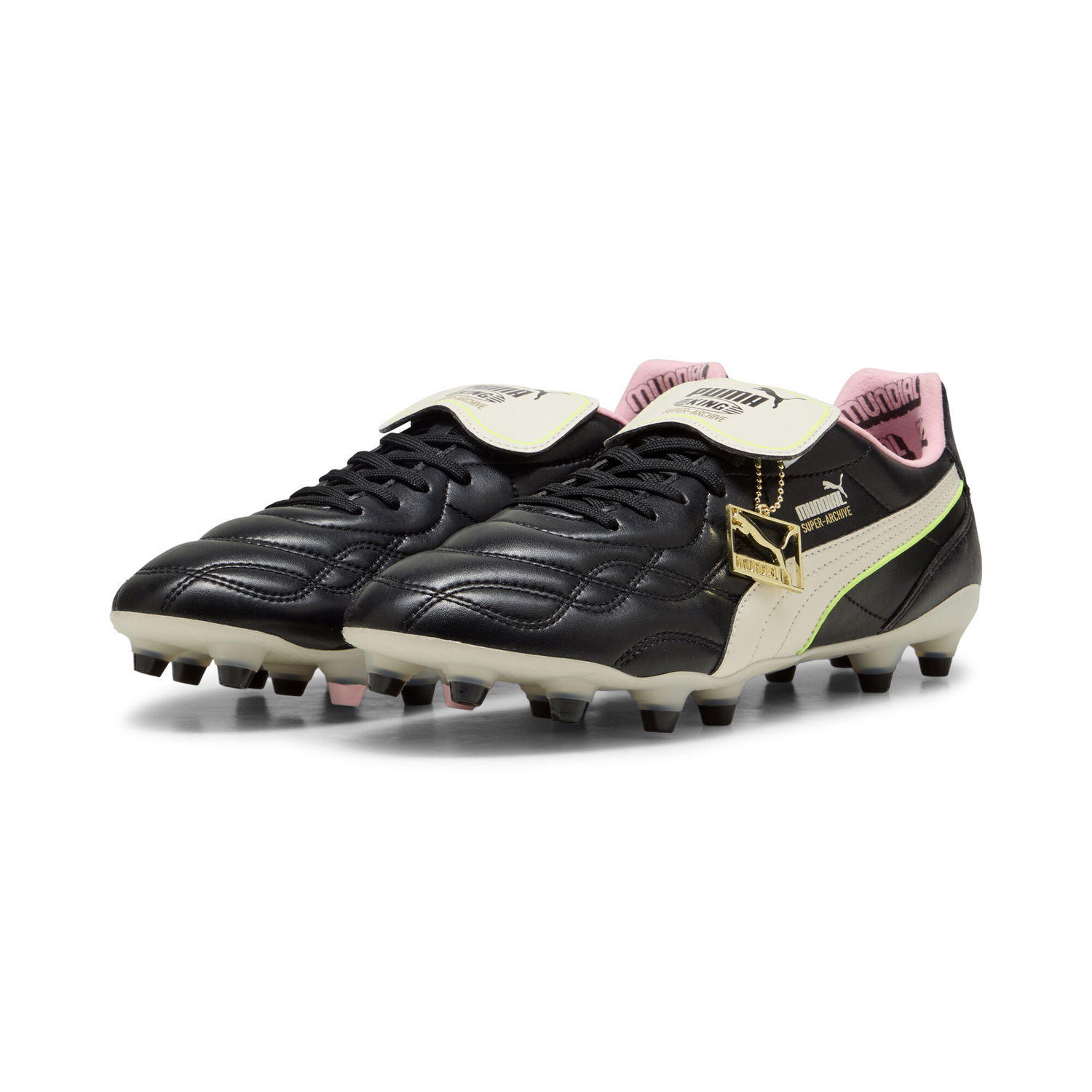 Sneakers och skor Puma KING TOP x MUNDIAL FG/AG Soccer Cleats Svart | 108406_01, 1