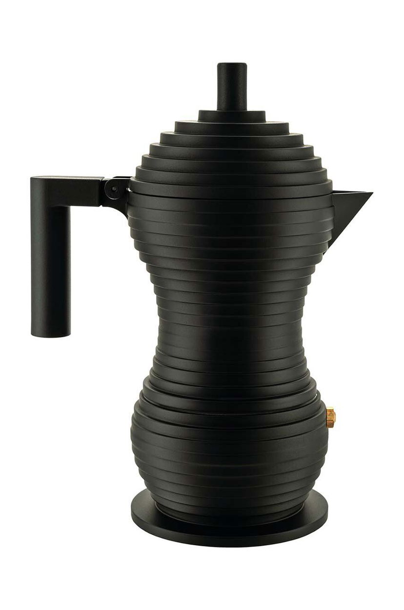 Heminredning Alessi Pulcina Stovetop Espresso Maker - 3cup Svart | MDL02.3.BB