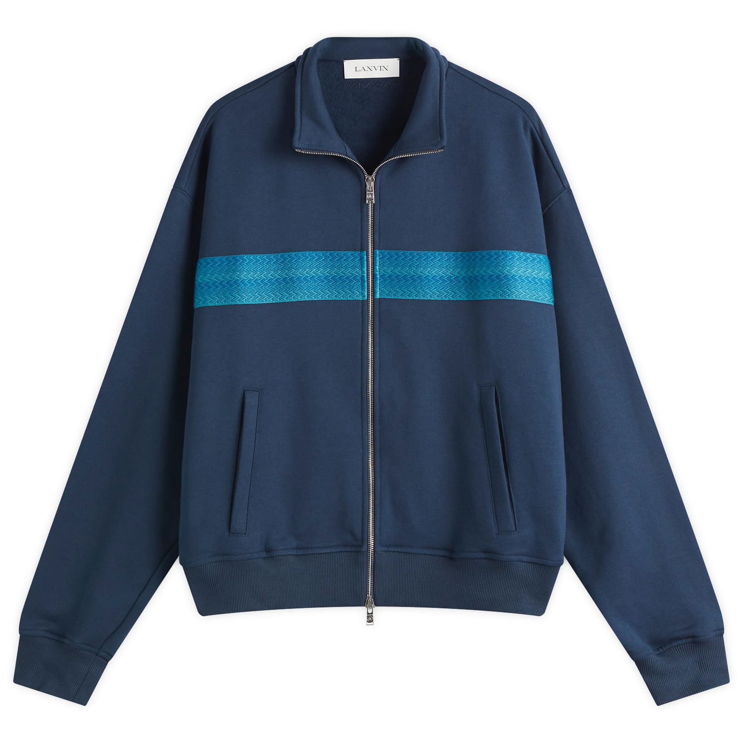Sweatshirt LANVIN Lanvin Curb Zipped Track Jacket Blå | RM-JA0082-J212-P25-281, 1