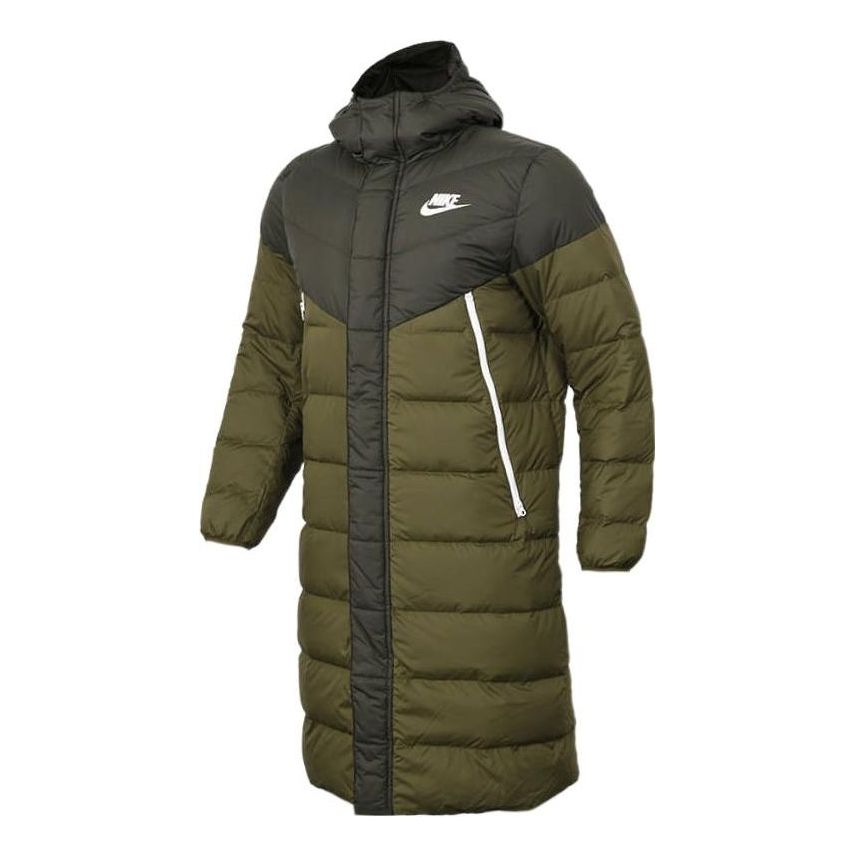 Parkas Nike Nike Puffer Hooded Coat Grön | AA8854-355, 0