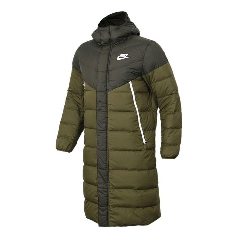 Parkas Nike Nike Puffer Hooded Coat Grön | AA8854-355