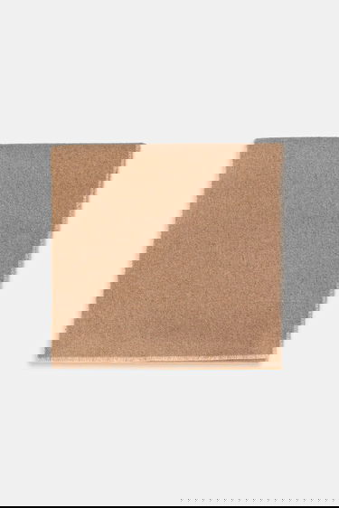Halsduk MAISON KITSUNÉ Scarf with wool blend Handwriting Beige | PM06202WB0038, 1