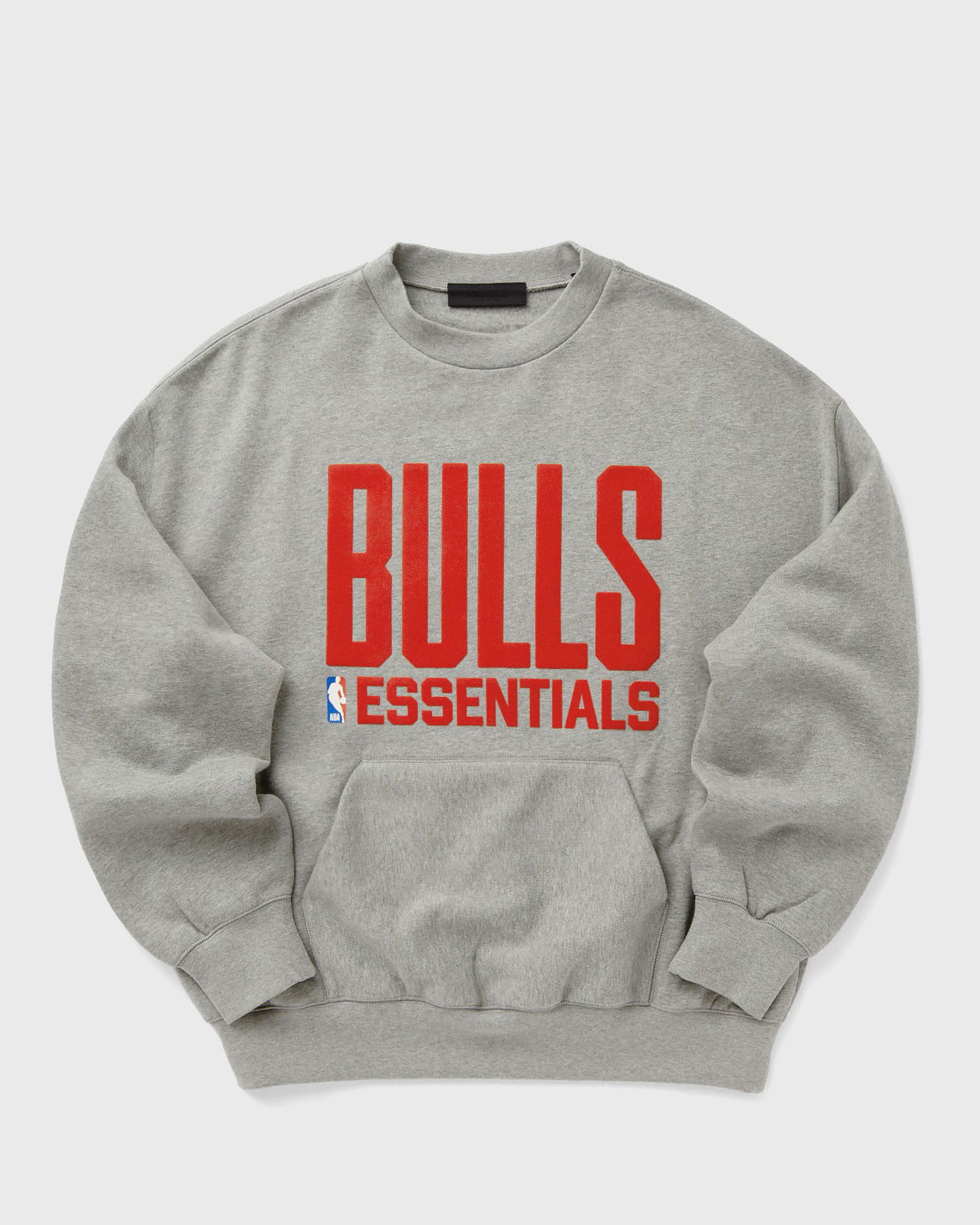 Sweatshirt Fear of God BULLS SPORTS FIT Kanga Pocket Crewneck Grå | 192NB256506F, 0