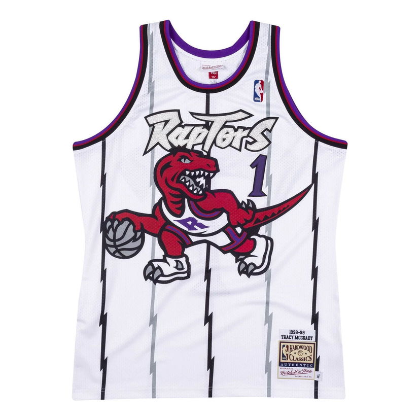 Jersey Mitchell & Ness NBA Toronto Raptors 1998-99 'Tracy McGrady' Jersey Vit | AJY4CP19178-TRAWHIT98TMC