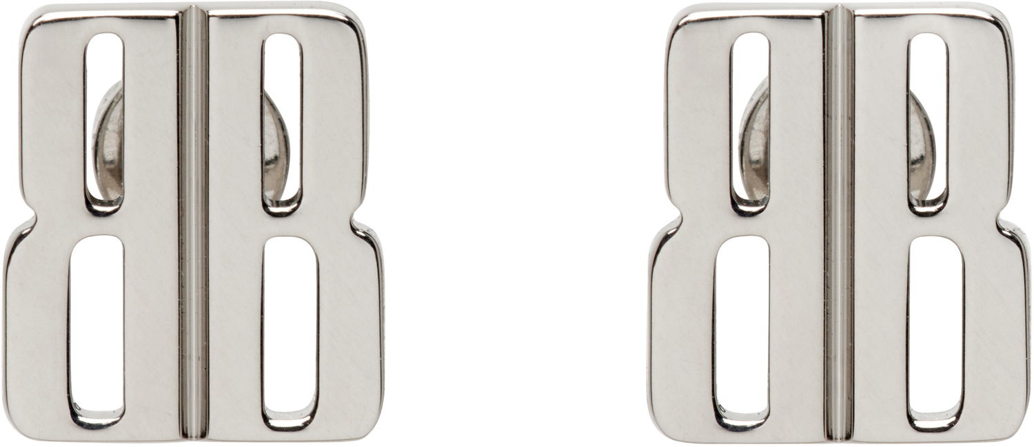 Örhängen Balenciaga Balenciaga Nano XS Stud Earrings Metallisk | 831948TZ99S, 0