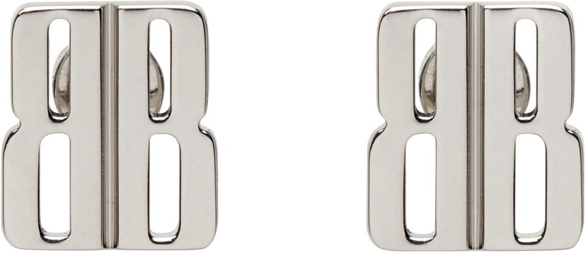 Örhängen Balenciaga Balenciaga Nano XS Stud Earrings Metallisk | 831948TZ99S