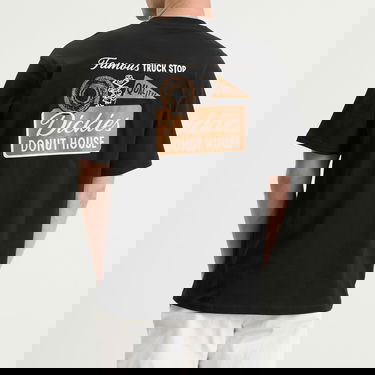 T-shirt Dickies Donut House T-Shirt, Size Large Svart | DK0A87QNBLK1, 3