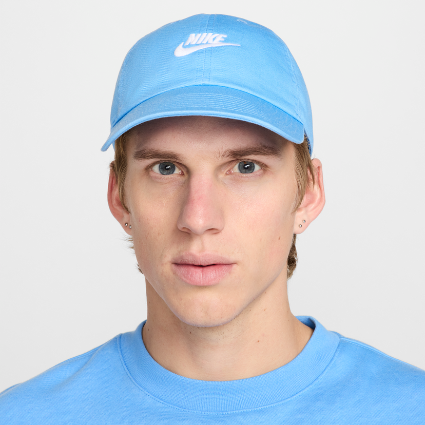 Keps Nike Nike Club Futura Washed Cap Blå | FB5368-412