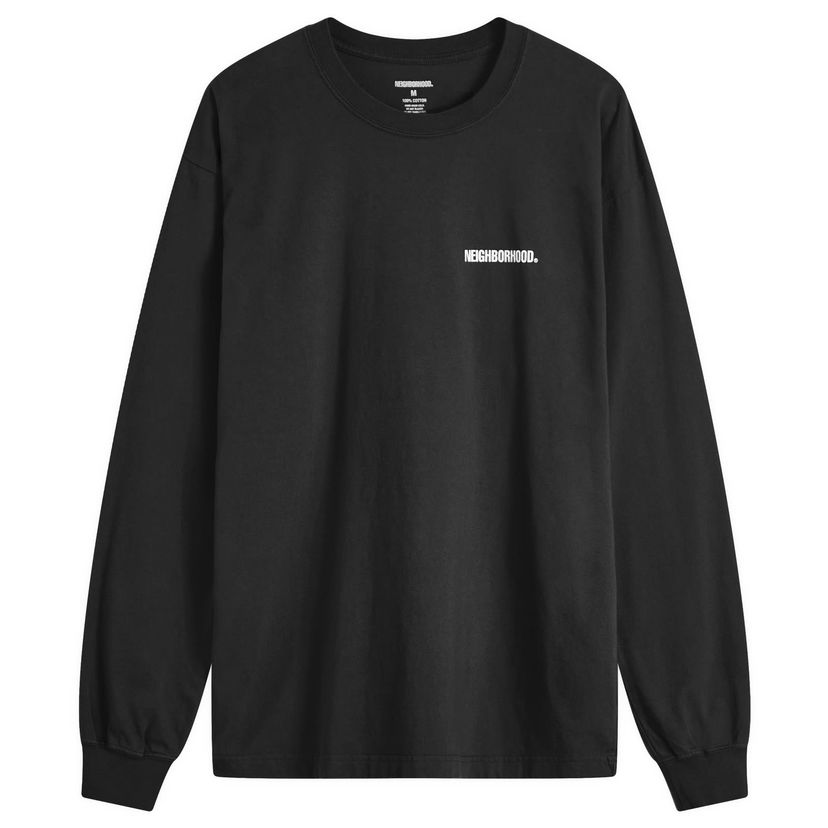 T-shirt Neighborhood Long Sleeve T-Shirt Svart | 242PCNH-LT01-BLK