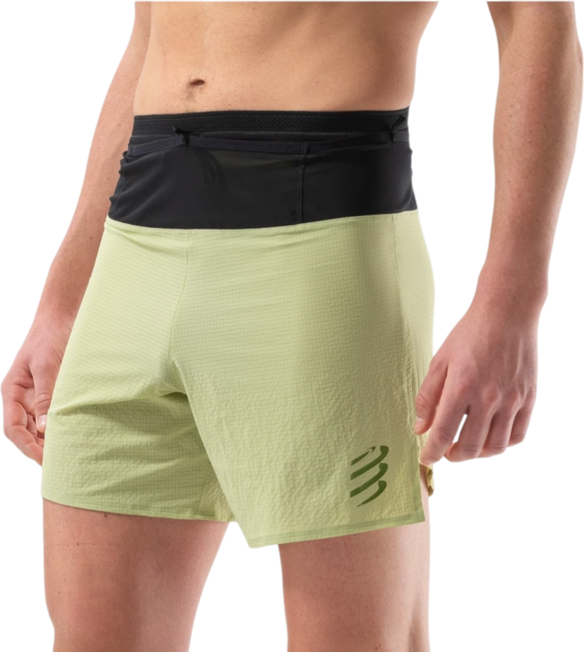 Shorts Compressport Trail Racing Overshorts Grön | ashm3736-ashm3736039