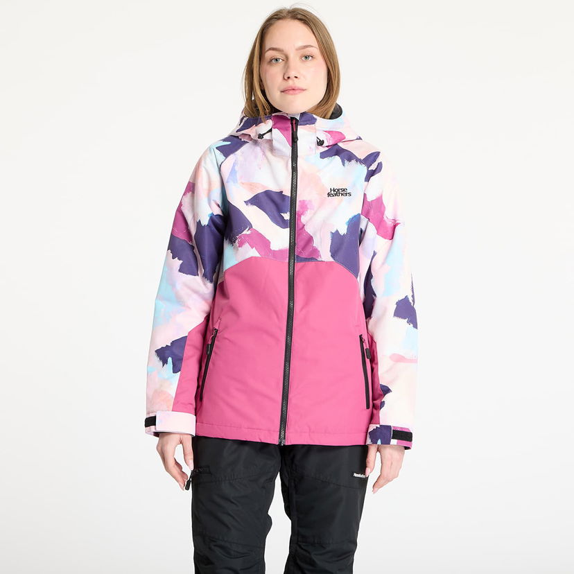 Parkas Horsefeathers Horsefeathers Halia Abstract Paint Ski Jacket Flerfärgad | OW223D