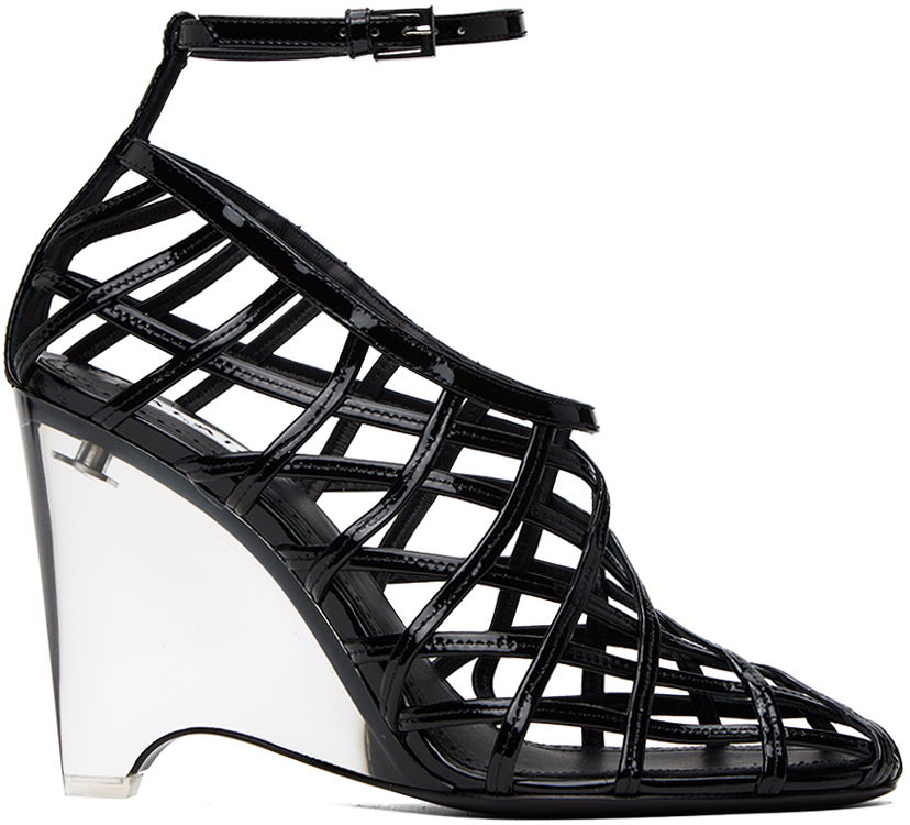 Sneakers och skor Alaïa 'La Cage' Cage Heels Svart | AA3E058CK212