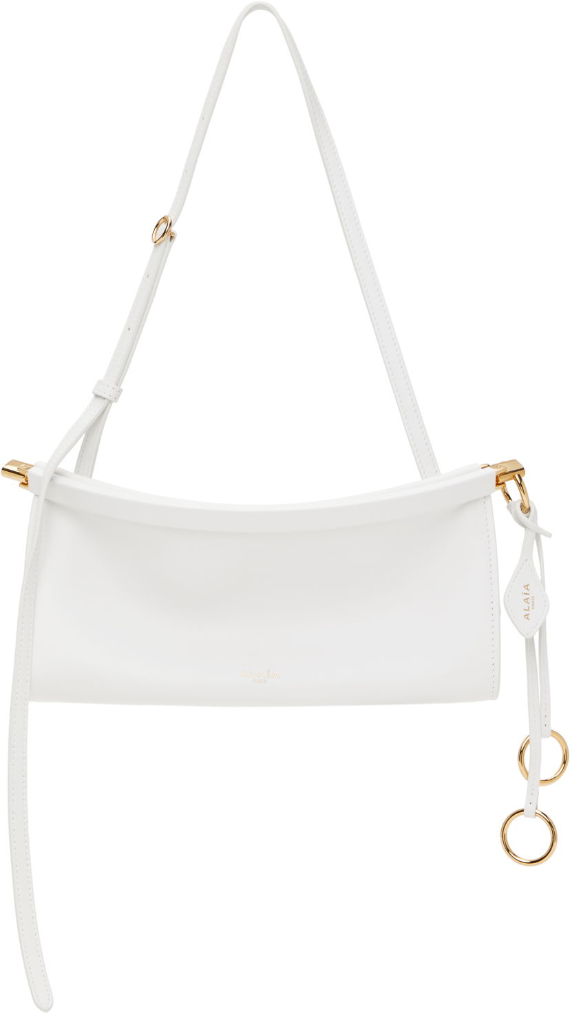 Handväska Alaïa ALAÏA 'Le Click' East West Small Bag Vit | AA1S01426CA332