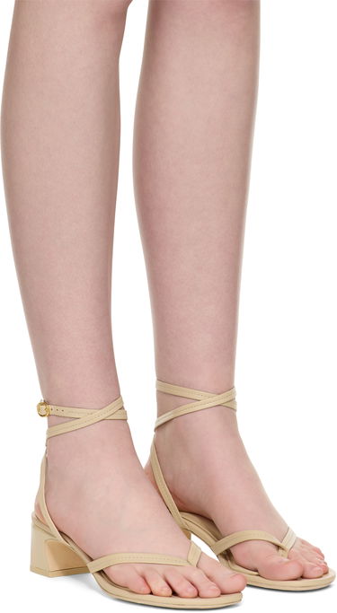 Skovård rag & bone rag & bone Gemma Strappy Heeled Sandals Beige | WFF25PF1016LE16, 3