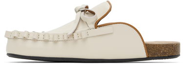 Kläder JW Anderson JW Anderson Ruffle Slip-on Loafers Vit | LF0068-LA0323, 2