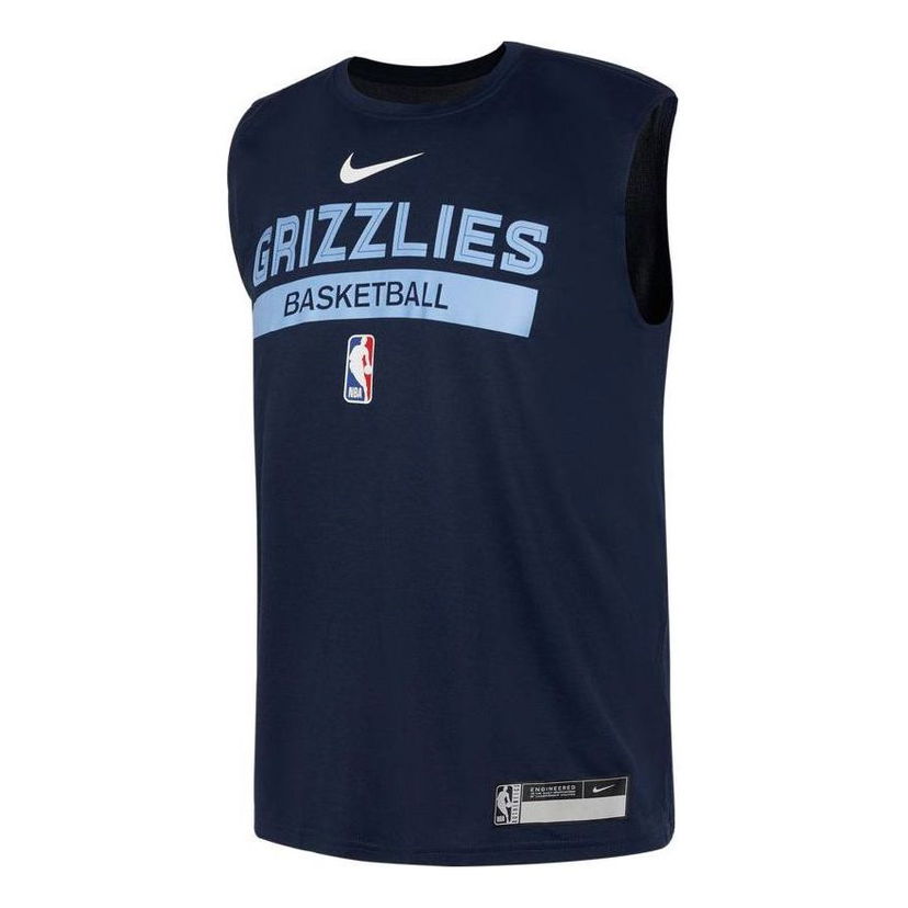 Linne Nike NBA Memphis Grizzlies Training Sleeveless T-Shirt Mörkblå | FN5207-419