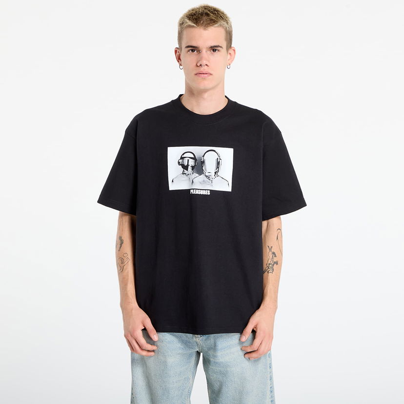T-shirt Pleasures PLEASURES Inverted Graphic T-Shirt Svart | P25DP017-BLACK