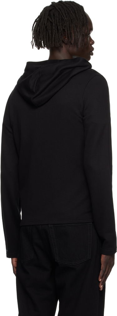 Sweatshirt Acne Studios Acne Studios Heart Logo Zip Hoodie Svart | CI0201-, 2