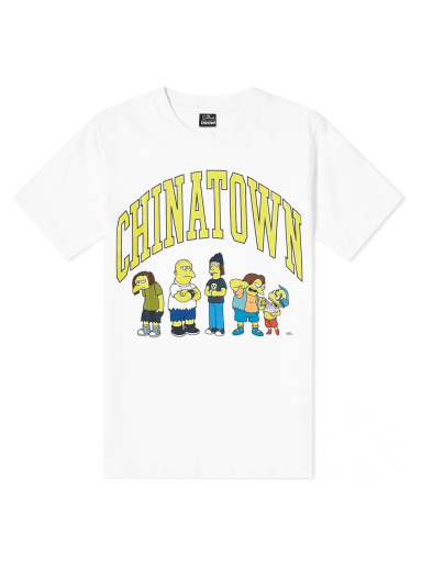 T-shirt MARKET The Simpsons x Ha Ha Arc Tee Vit | 1990350-WHT