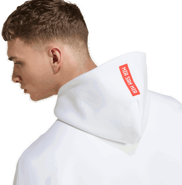 Sweatshirt adidas Originals FC Bayern Munich Z.N.E. Anthem Full-Zip Hoodie Vit | jm9439, 5