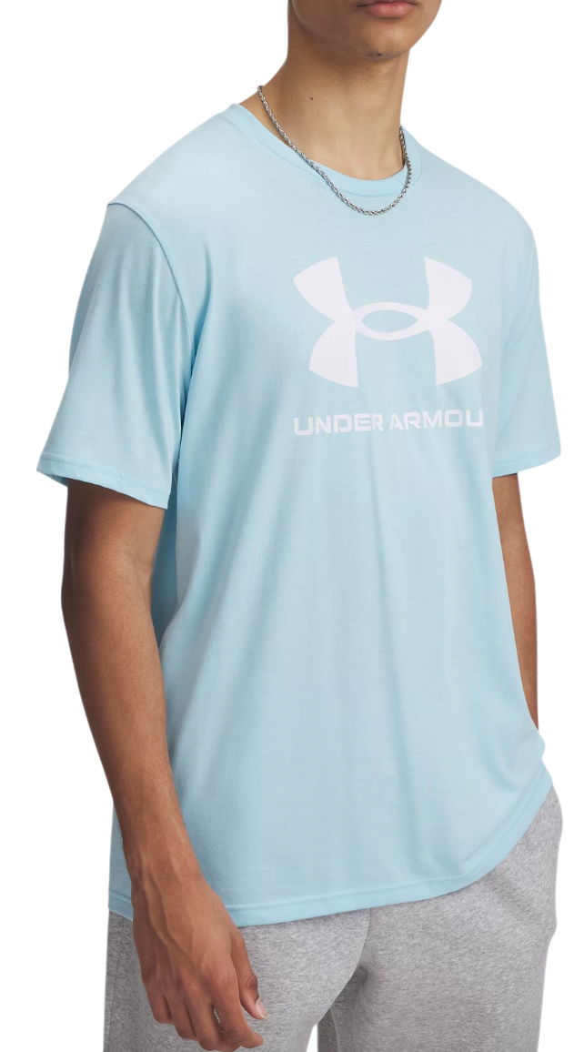 T-shirt Under Armour Under Armour Sportstyle Logo Update Short Sleeve T-Shirt Blå | 1382911-494