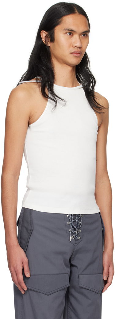 Linne Dion Lee Slim-Fit Tank Top Vit | C3166PS24, 1