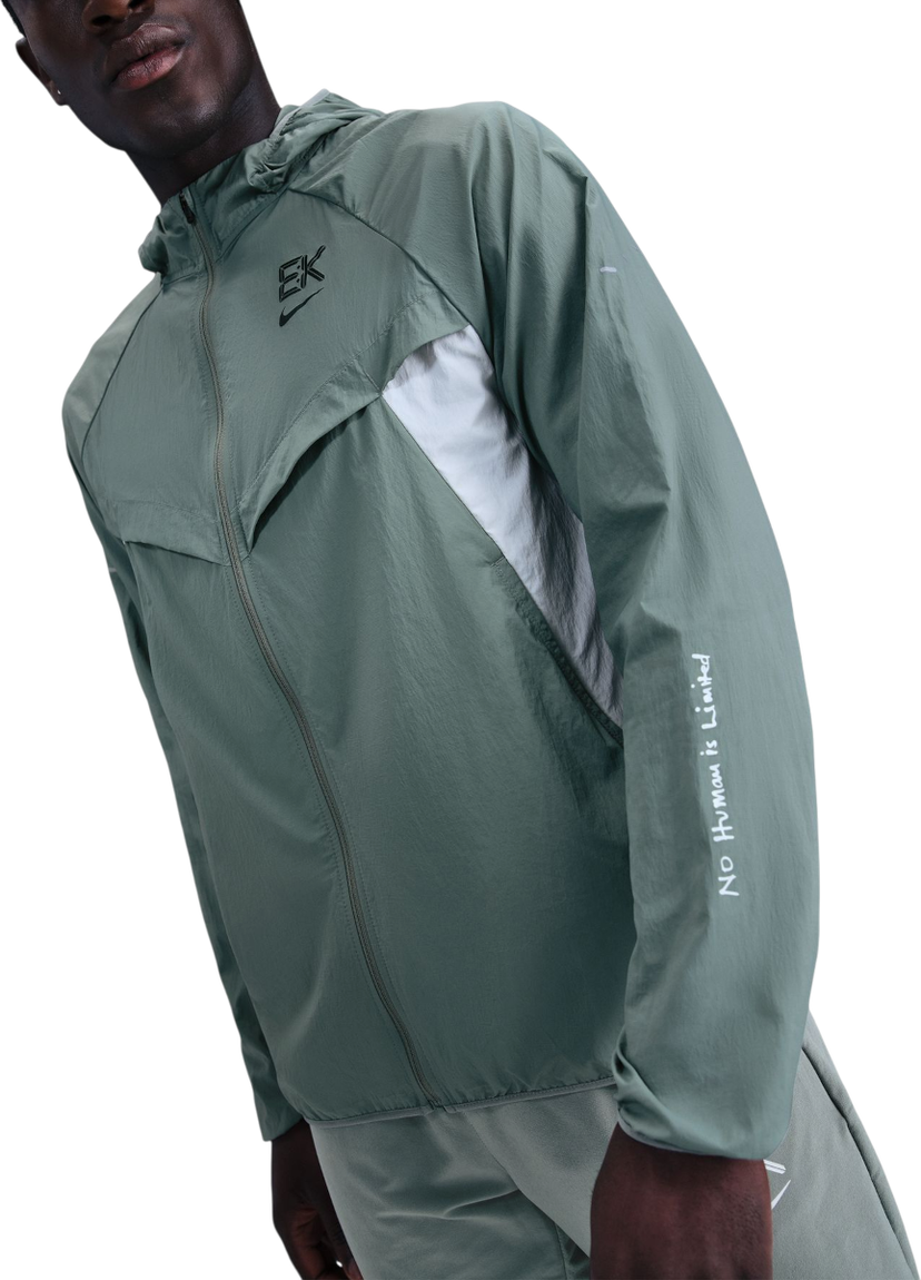 Vindjacka Nike Stride Eliud Kipchoge Hooded Jacket Grön | hv2649-034