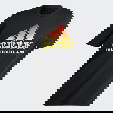 T-shirt adidas Performance Tričko Germany DNA Graphic Svart | IU2095, 3