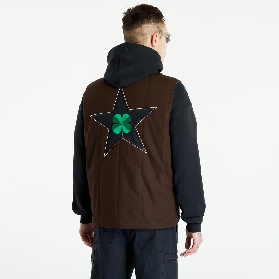 Väst Converse x Patta Four-Leaf Clover Utility Reversible Padded Vest Brun | 10024665-A01, 1