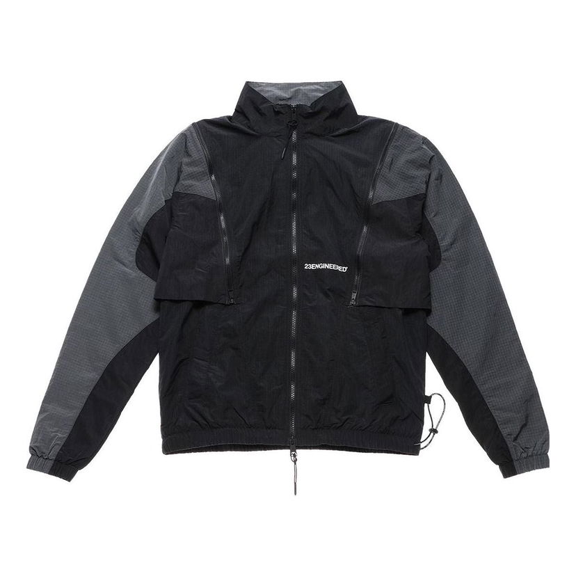 Vindjacka Jordan Jordan Colorblock Detachable Zipper Jacket Svart | DH3289-010