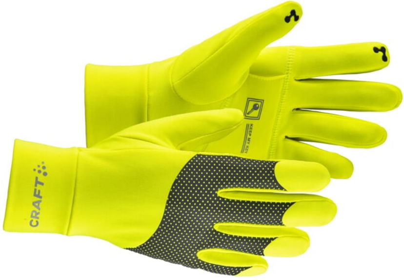 Handskar Craft Craft ADV Lumen Fleece Gloves Gul | 1909838-851000