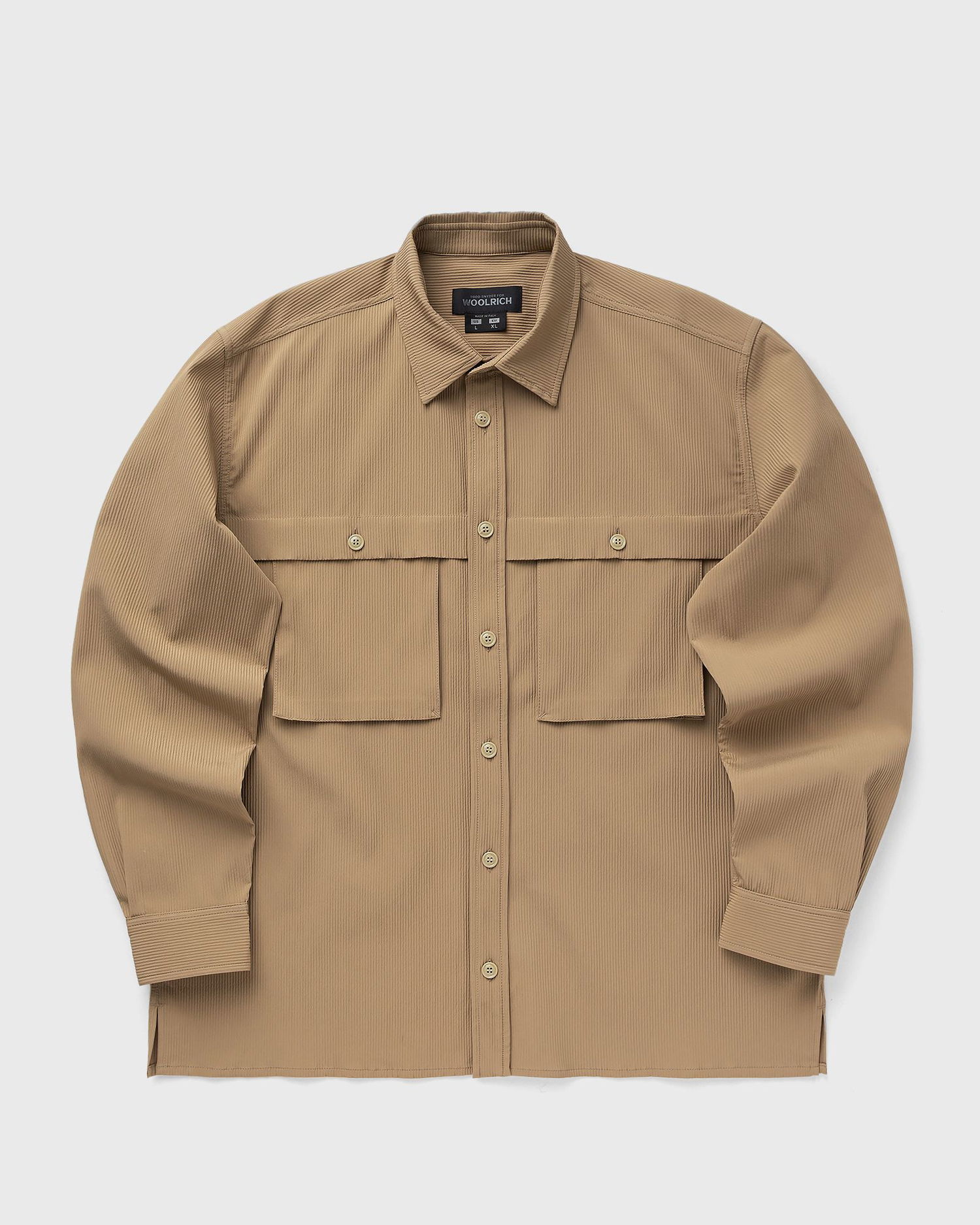 Skjorta WOOLRICH Corduroy Shacket Beige | CFBLSI0202MRUT4113-805, 0