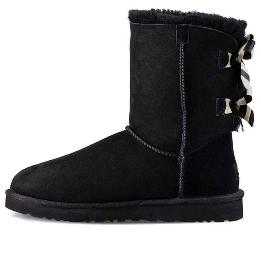 Sneakers och skor UGG Bailey Bow Stripe Boots Svart | 1090941-BLK, 0