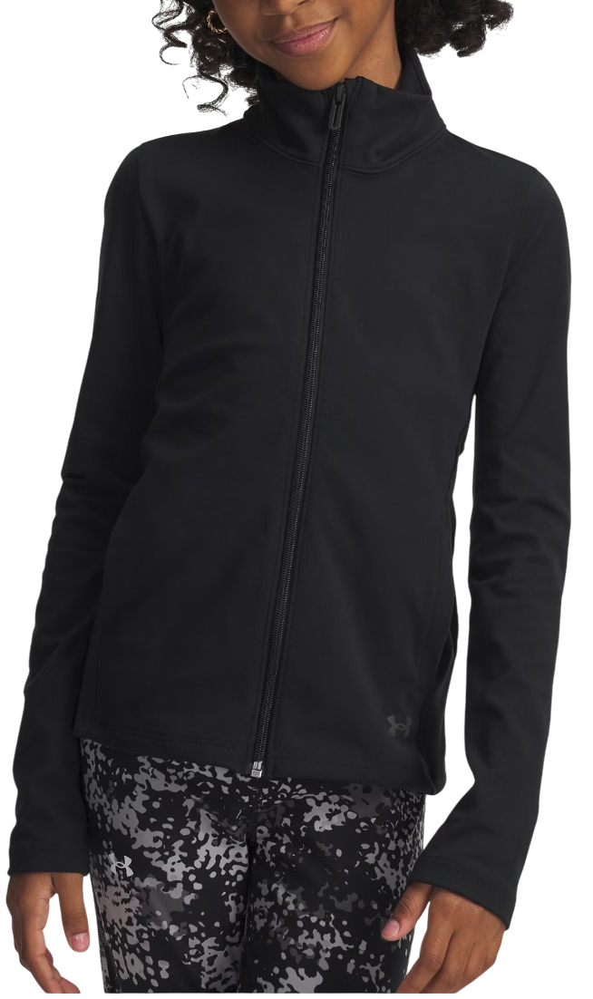 Jacka Under Armour Motion Full-Zip Stand Collar Performance Jacket Svart | 1386025-001