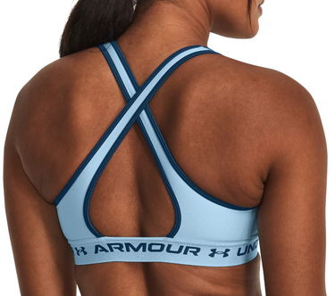 Behå Under Armour Crossback Mid Bra Blå | 1361034-490, 1