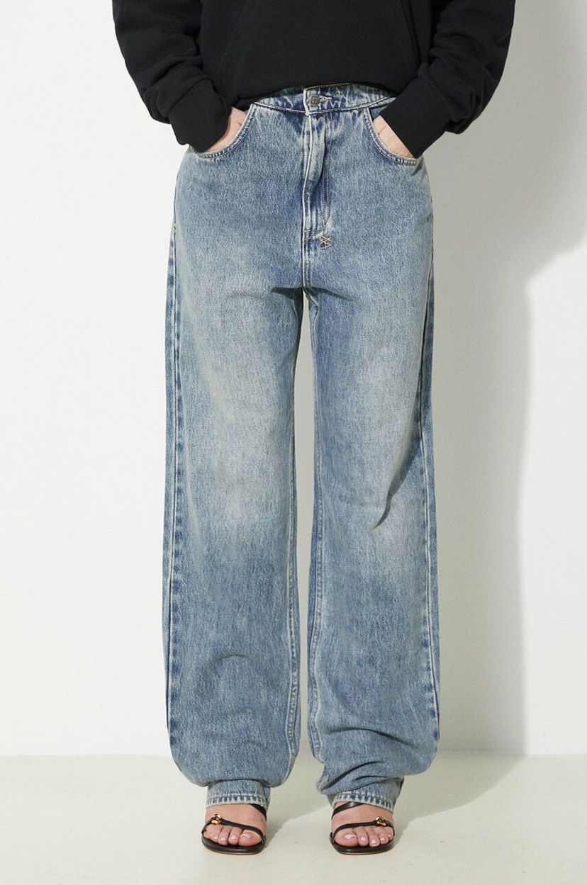 Jeans Ksubi Playback Flipped Overkast High Waist Jeans Blå | WSP24DJ041