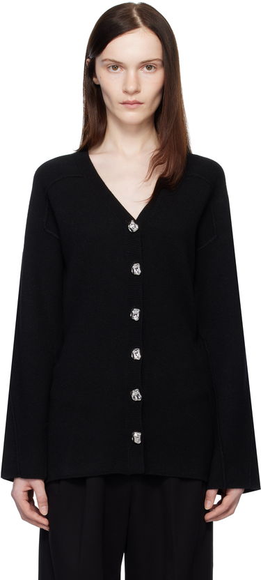 Sweater rag & bone rag & bone Bridget V-Neck Cardigan Svart | WAS24H012MM12, 0