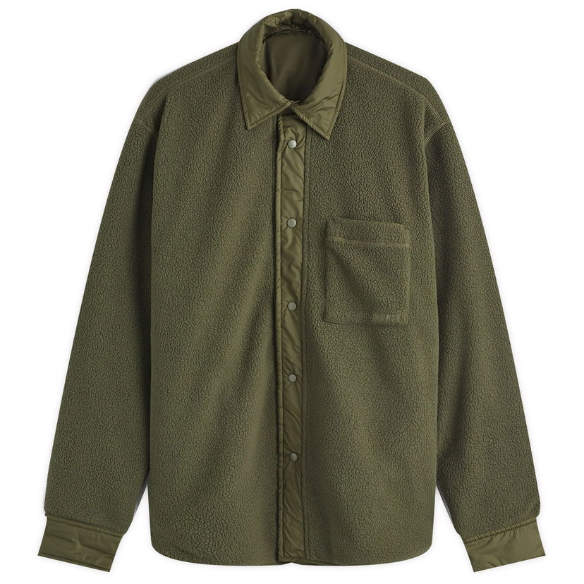 Jacka NORSE PROJECTS Reversible Overshirt Jacket Grön | N50-0250-8098