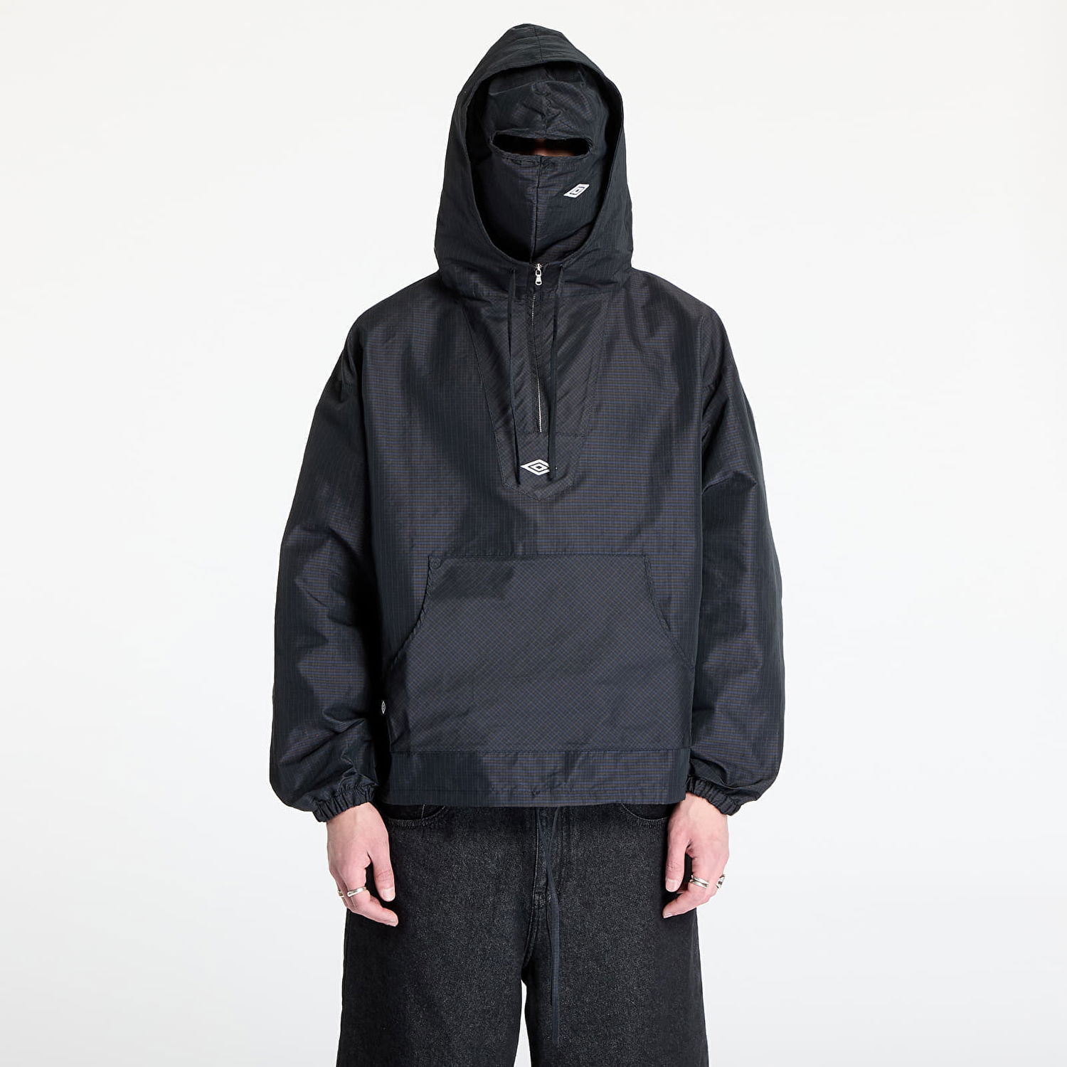 Vindjacka Umbro Umbro Check Mask Anorak Svart | UBMW0289FA185 BLU0036, 0