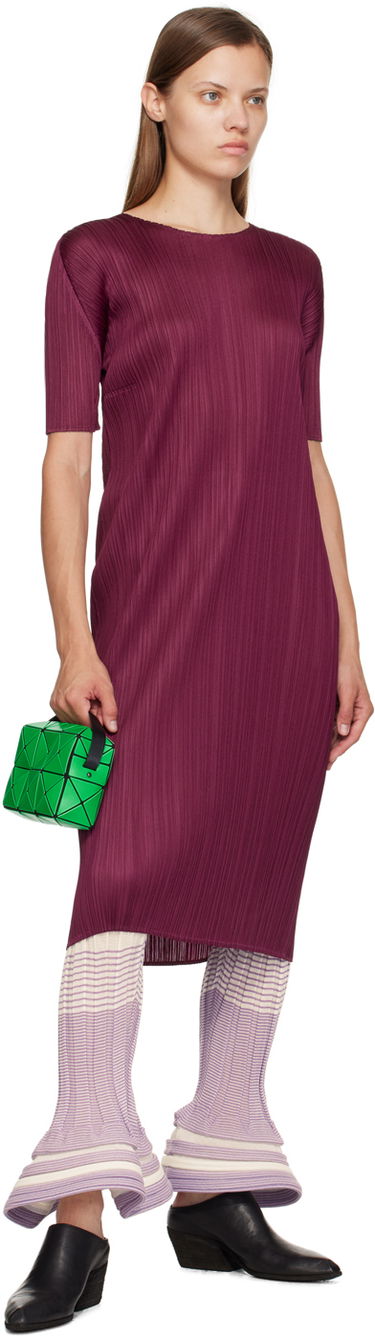 Axelväska BAO BAO ISSEY MIYAKE Geometric Pattern Cuboid Crossbody Bag Grön | BB48AG661, 3