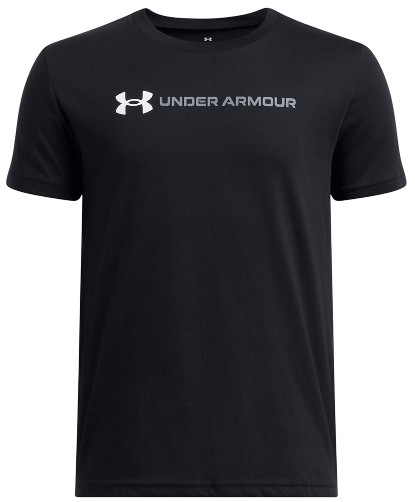 T-shirt Under Armour Logo Wordmark Short Sleeve T-Shirt Svart | 1389963-001