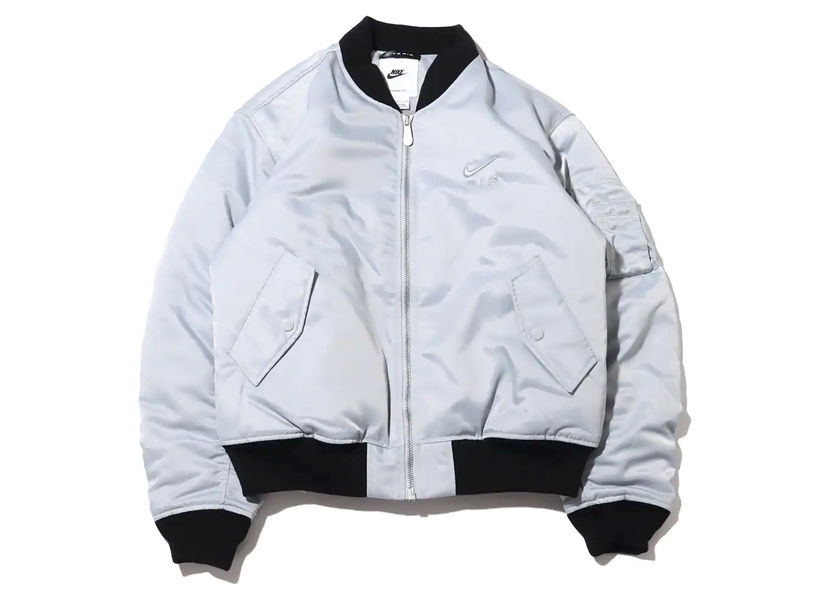 Bomberjacka Nike Sportswear Air Bomber Jacket (Asia Sizing) Wolf Grey Grå | DV9892-012