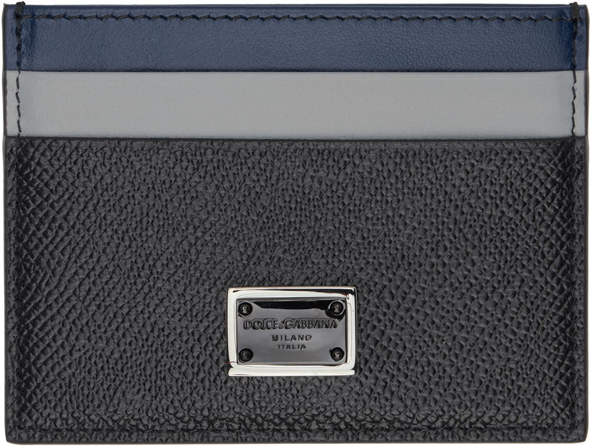Plånbok Dolce & Gabbana Dolce&Gabbana Dauphine Leather Card Holder Svart | BP0330A6N72