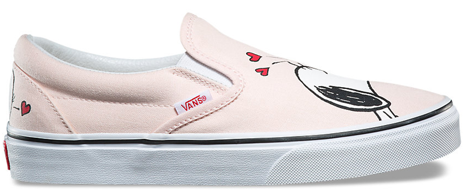 Sneakers och skor Vans Slip-On Peanuts Smack Rosa | VN0A38F7OQV, 0