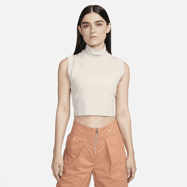 Crop top Nike Sportswear Collection Vit | FB8343-104, 0