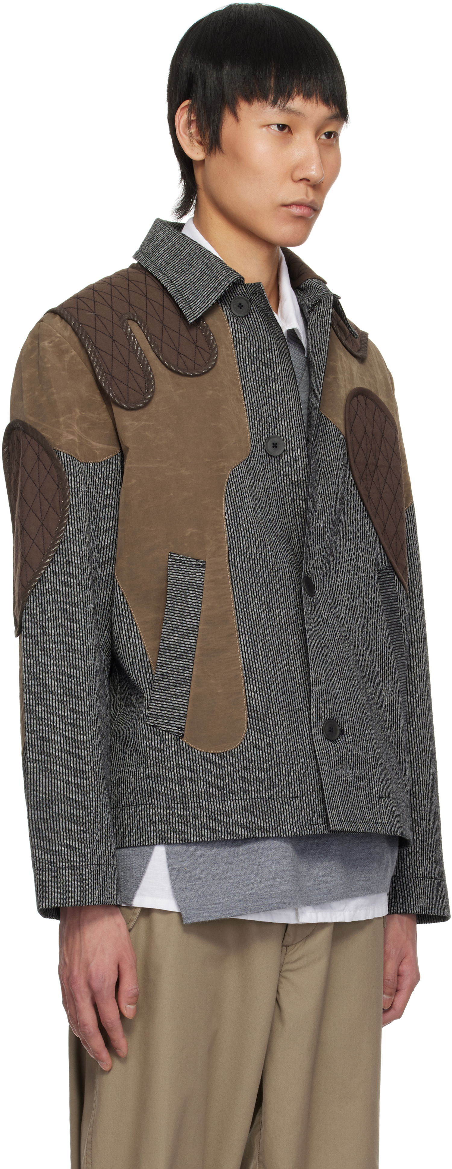 Jacka Craig Green Craig Green Utility Patch Jacket Brun | CGSS25CWOJKT83, 1