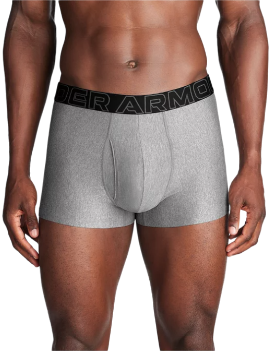 Boxare Under Armour Performance Tech™ 3" 3P Grå | 1383882-035, 0